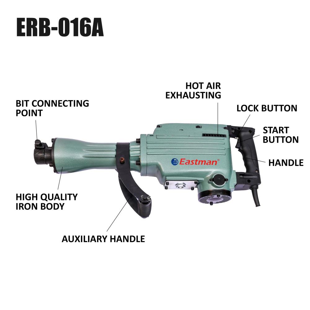 Eastman ERB-016A Demolition Hammer Parts