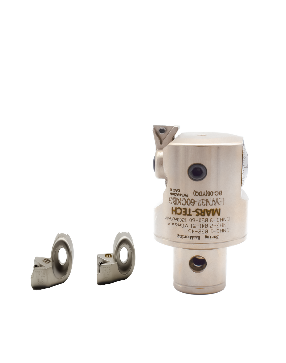 Metal valve component