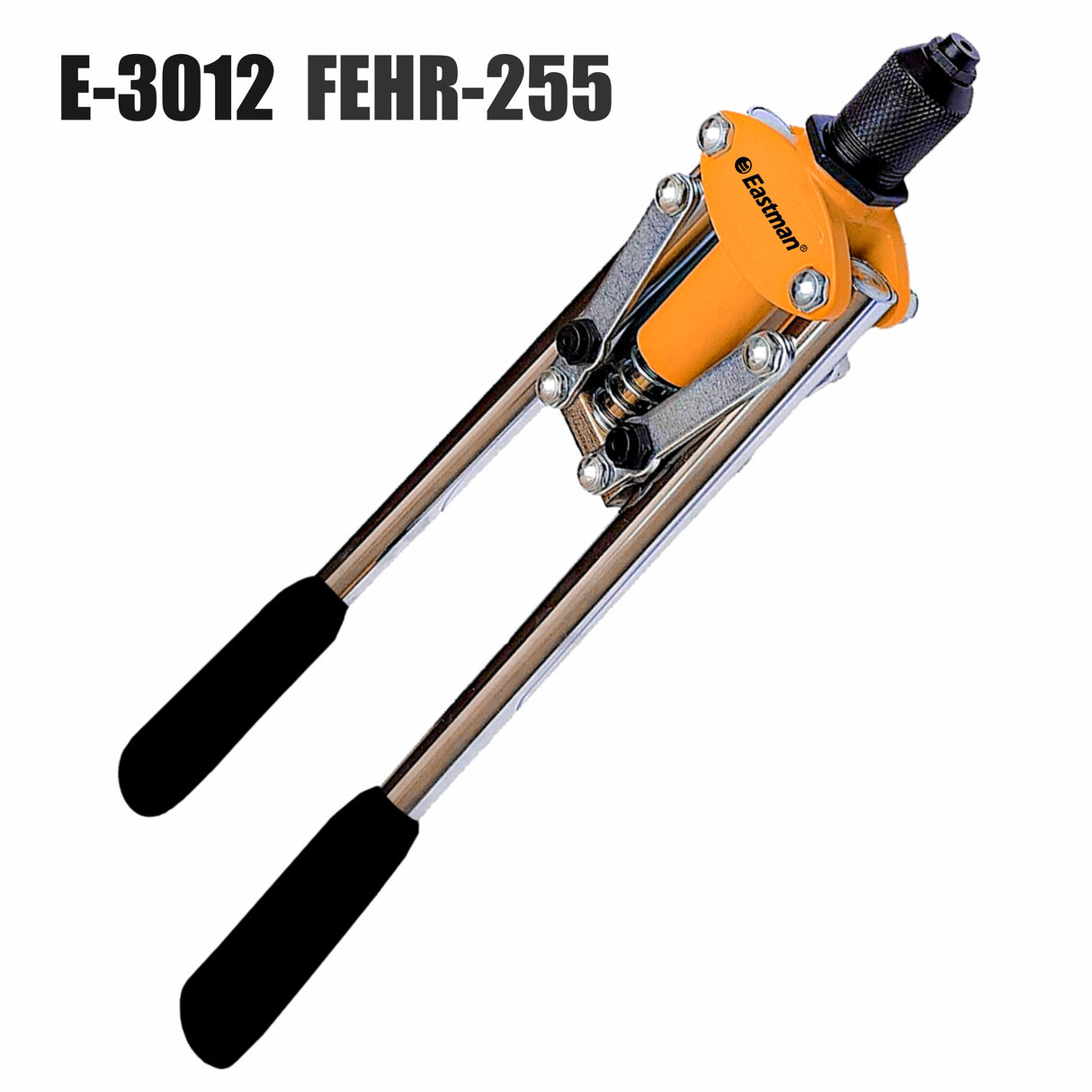 Orange and black riveter