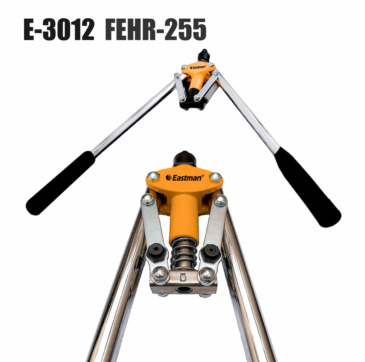 Orange and black riveter