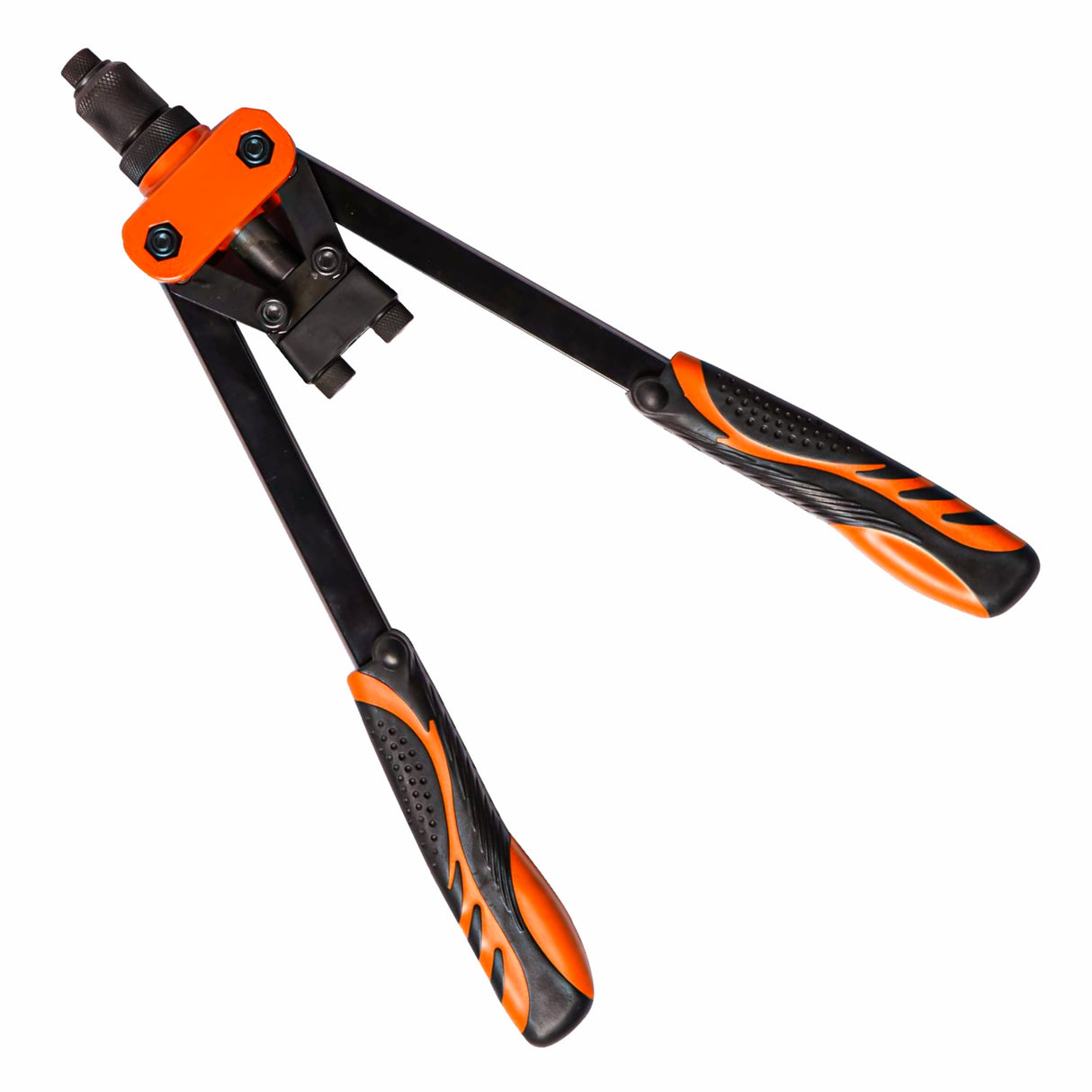 Orange and black riveter