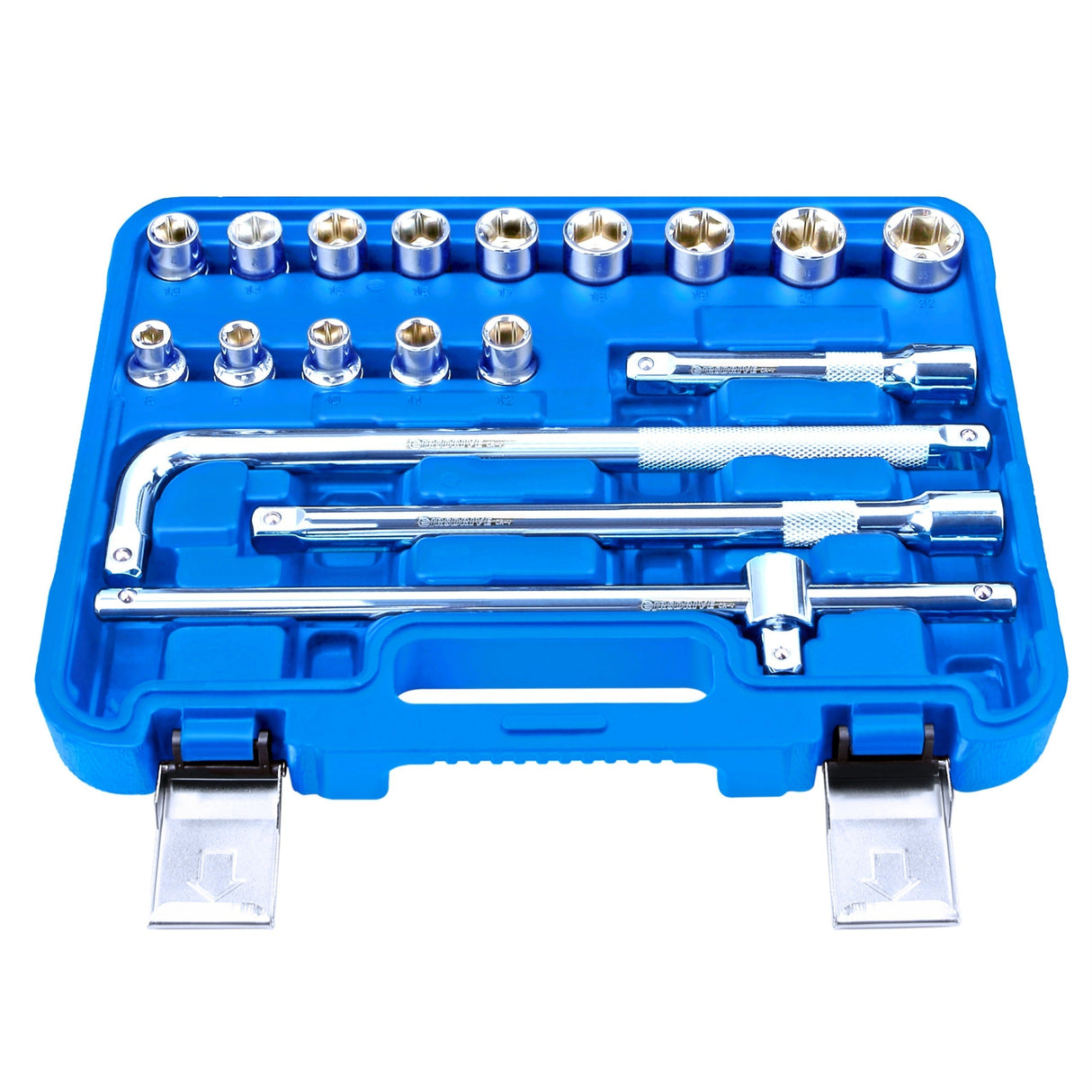 1/2 Inch Dr Hex Skt Set:e-618-n (Jrsdrive)