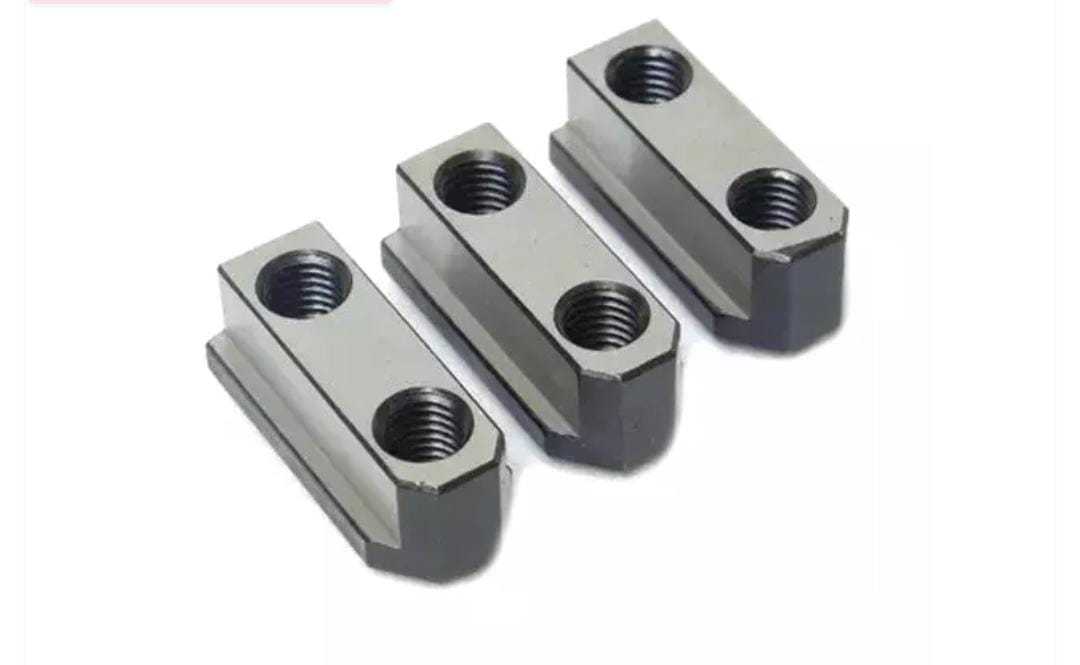 T-slot nut set for CNC vise