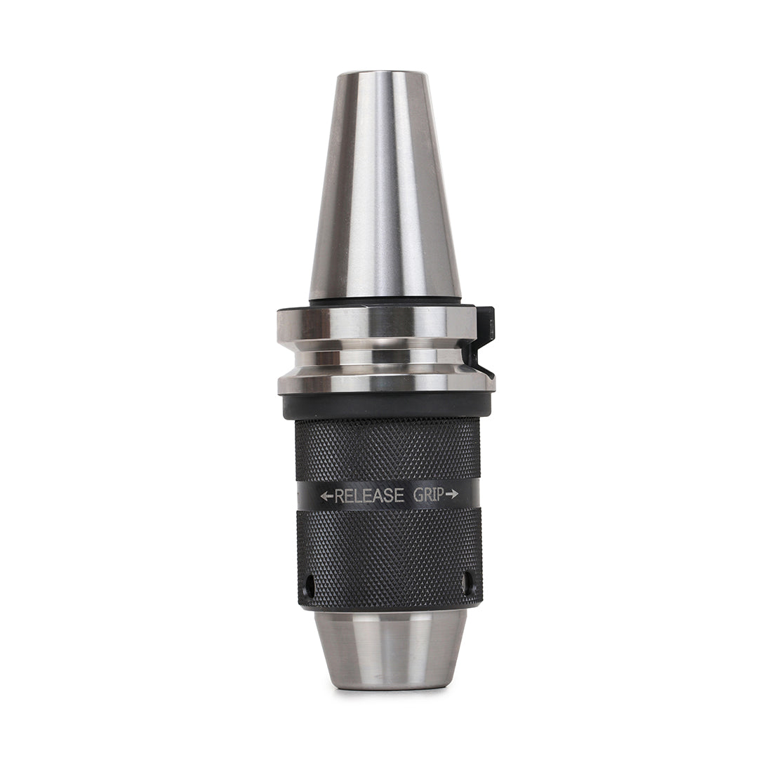 Tool bit with metal shank and black grip