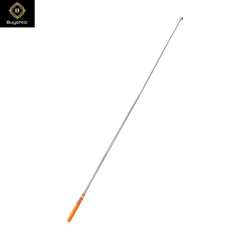 Extended telescoping magnetic pick tool