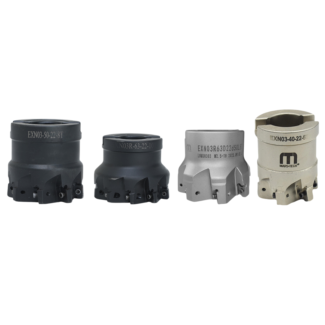 Four cylindrical tools