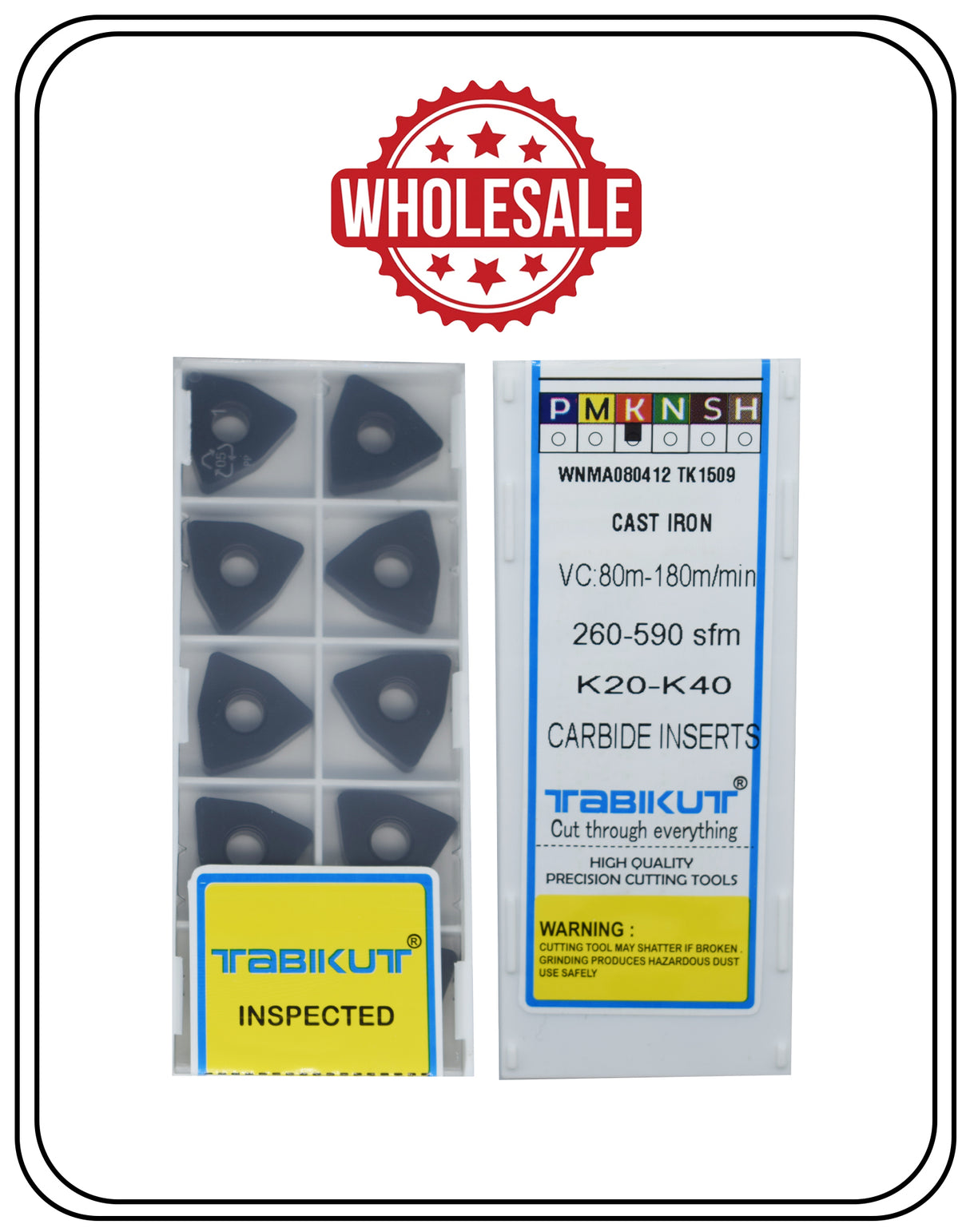 TK1509 Carbide Insert for Cast Iron