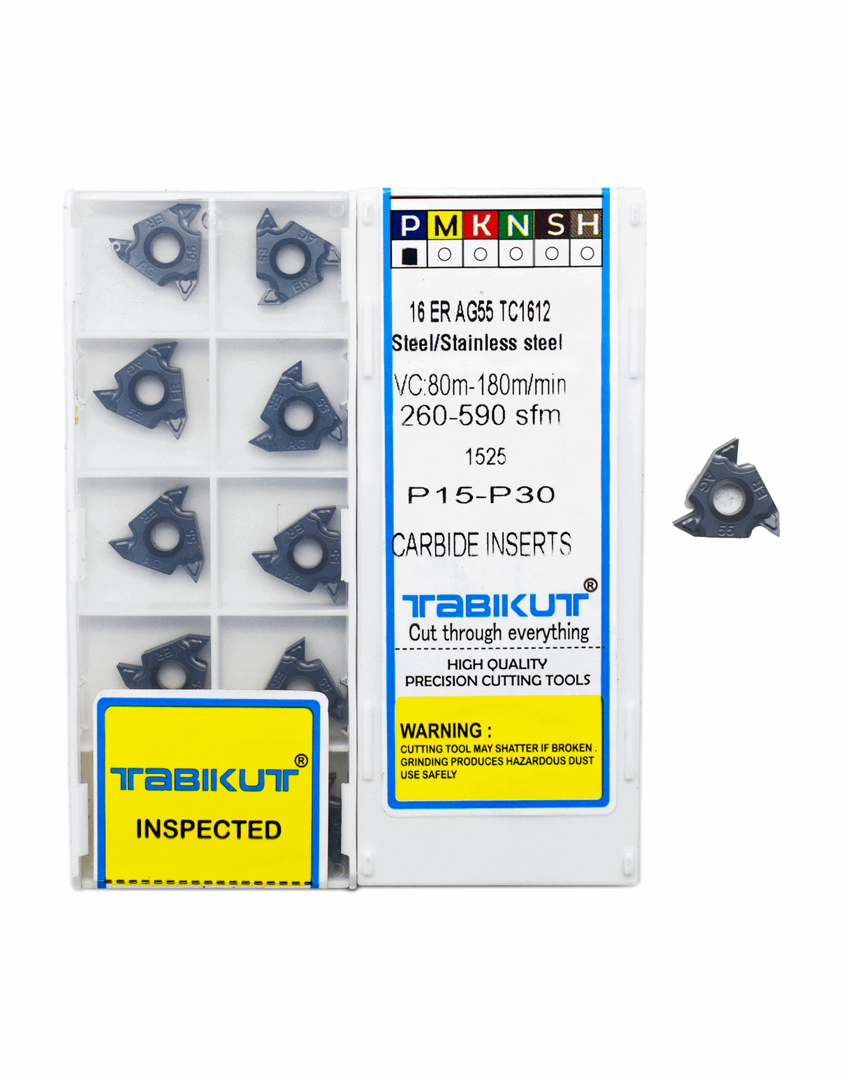 16ER/IR AG55 External/Internal Threading Insert pack of 10