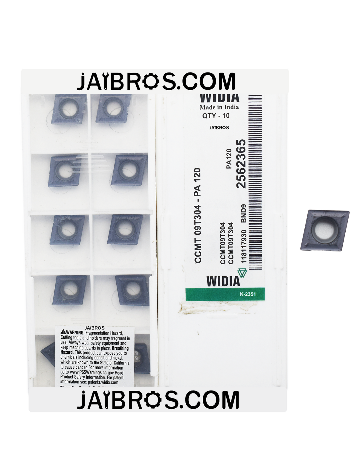 Widia ccmt09t304/08 pa120