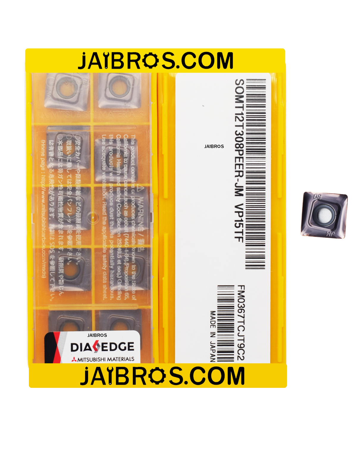 Diaedge insert