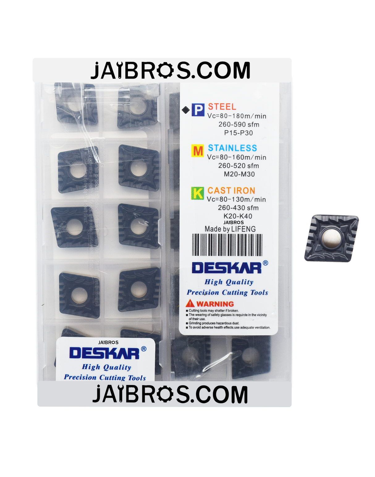 triangle turning insert