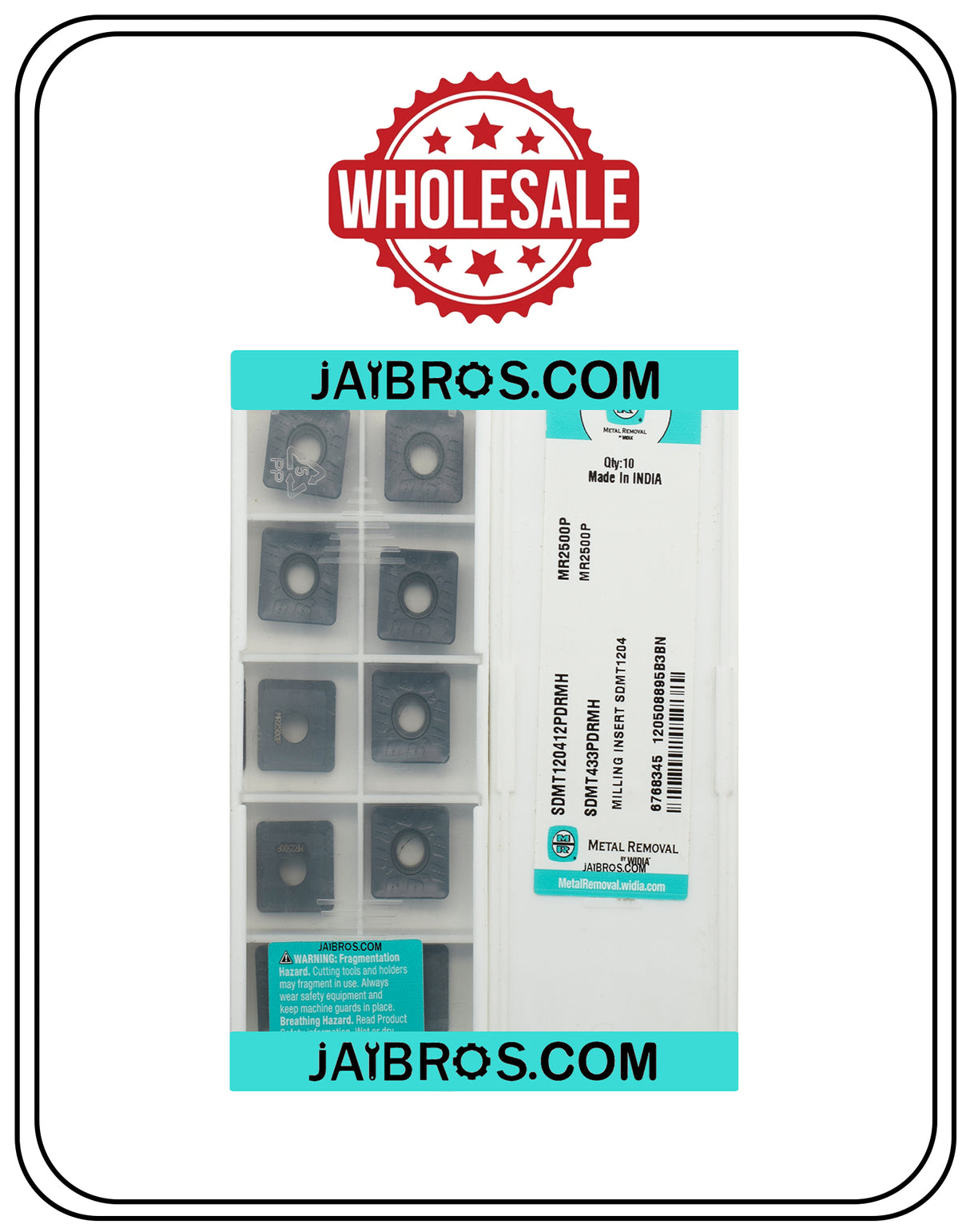 Widia carbide inserts