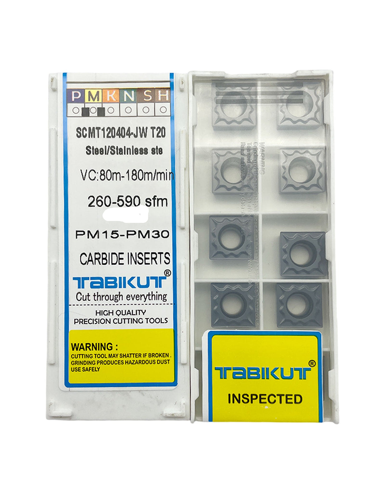 Tabikut SCMT120404-JW T20 carbide inserts