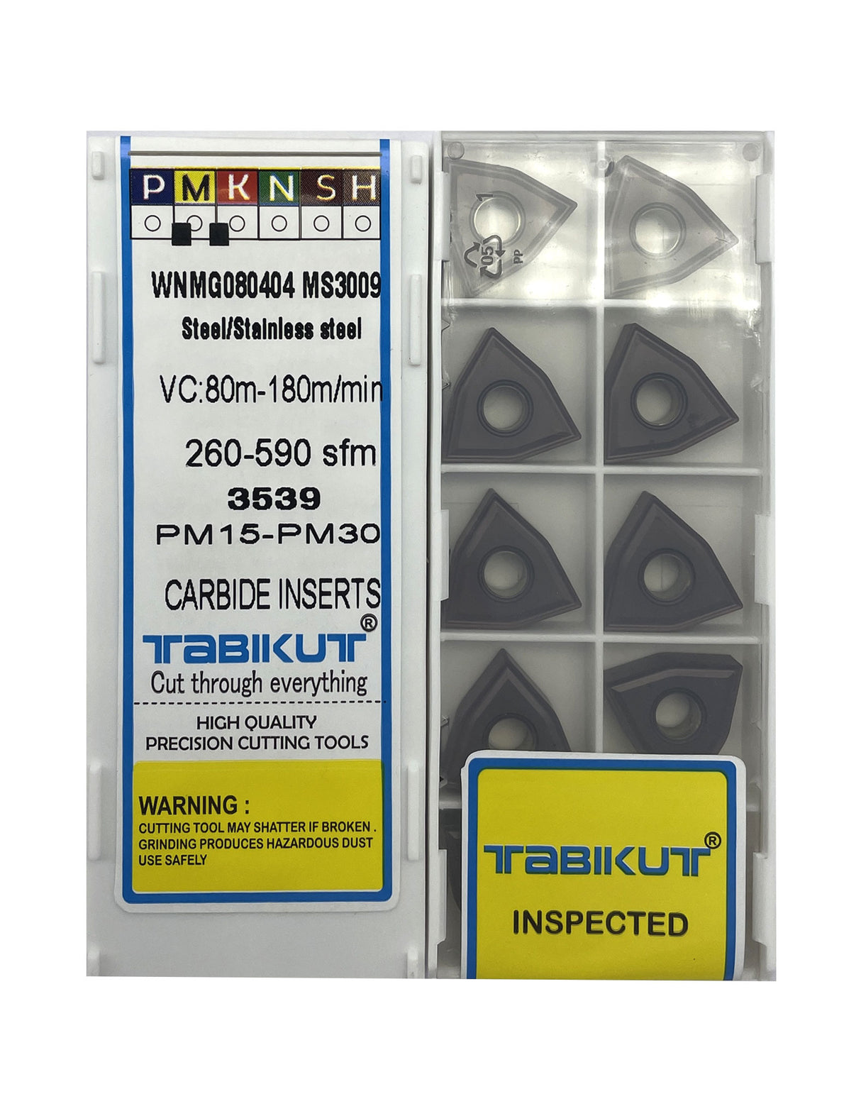 Tabikut brand WNMG080404 carbide inserts