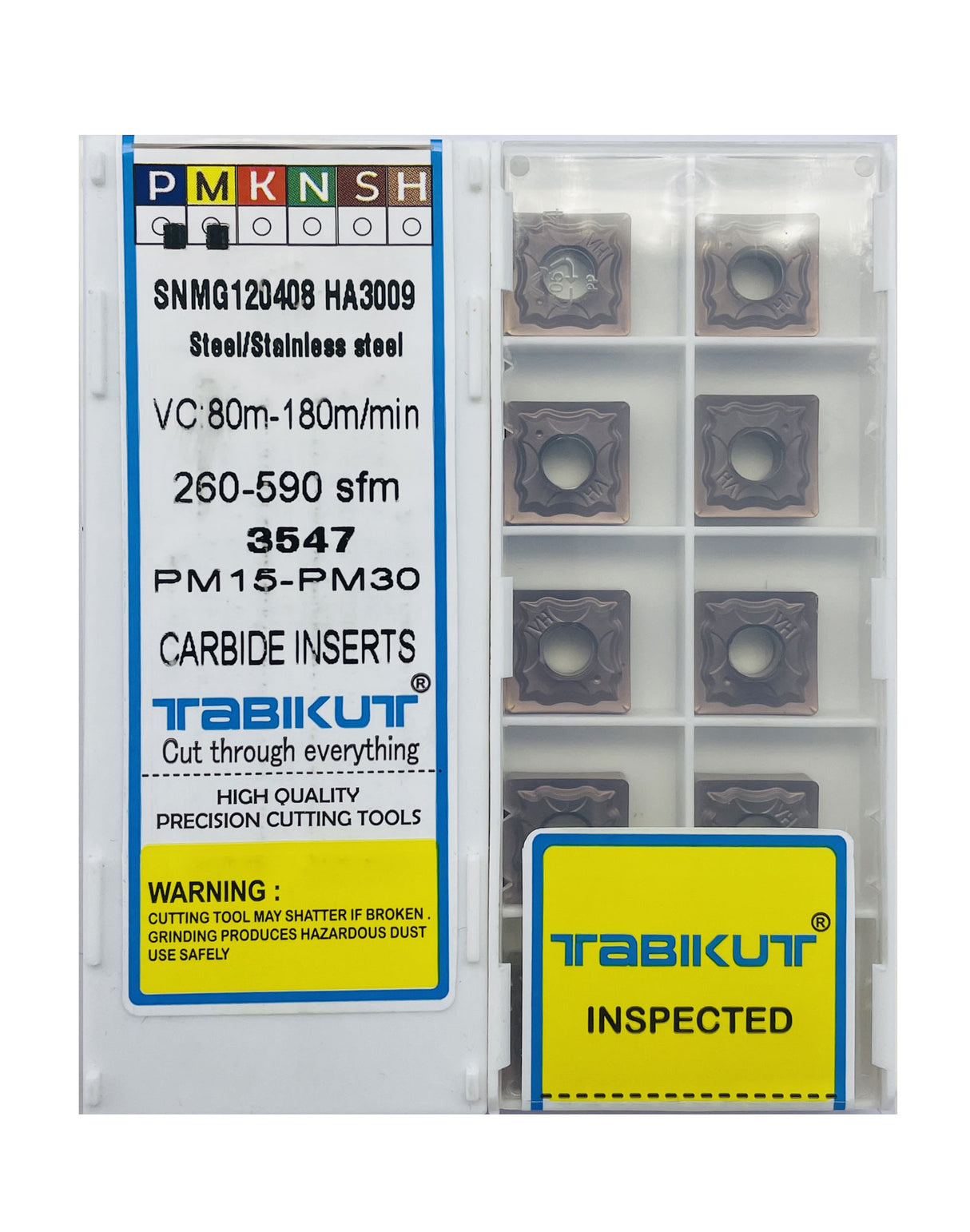 SNMG120408 HA3009 carbide inserts