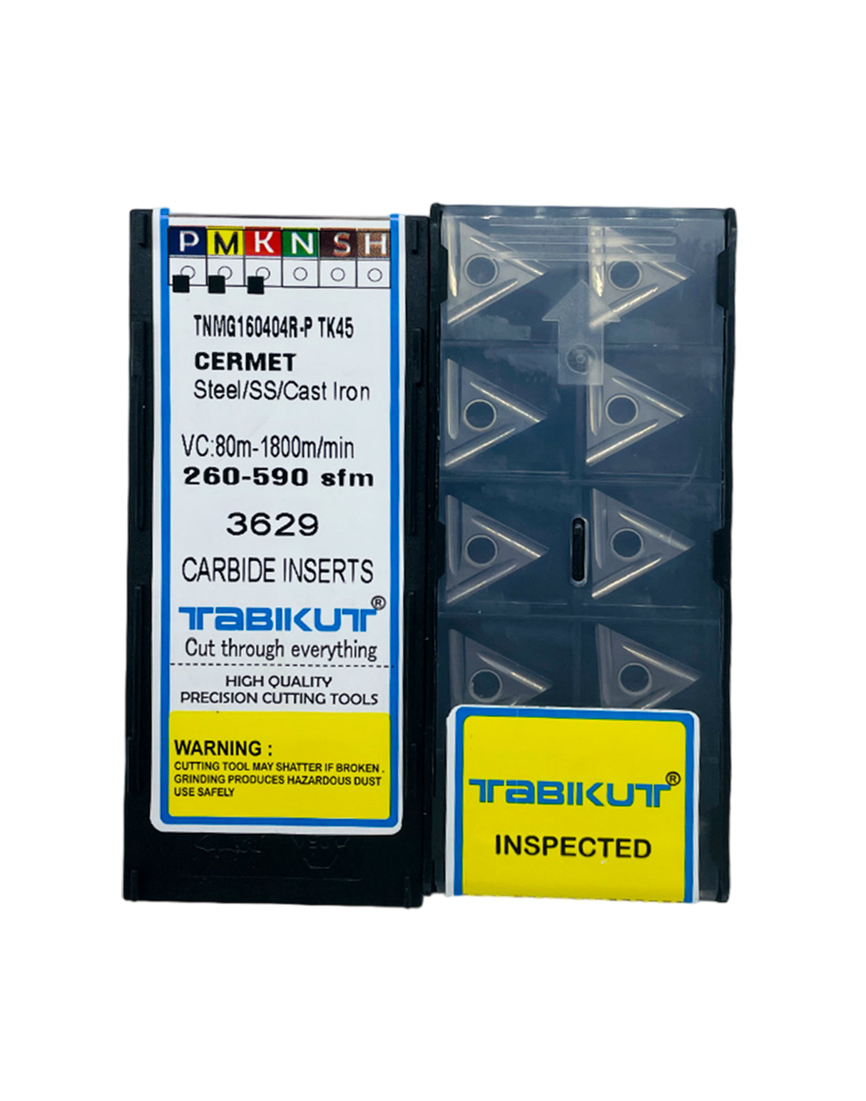 P Profile TK45 cermet insert for finishing