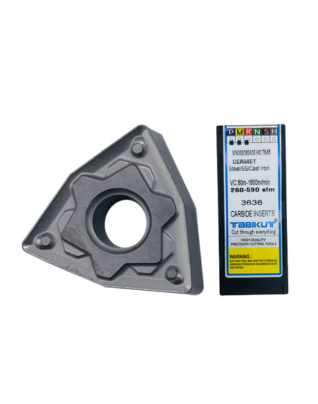 Steel cutting insert tool