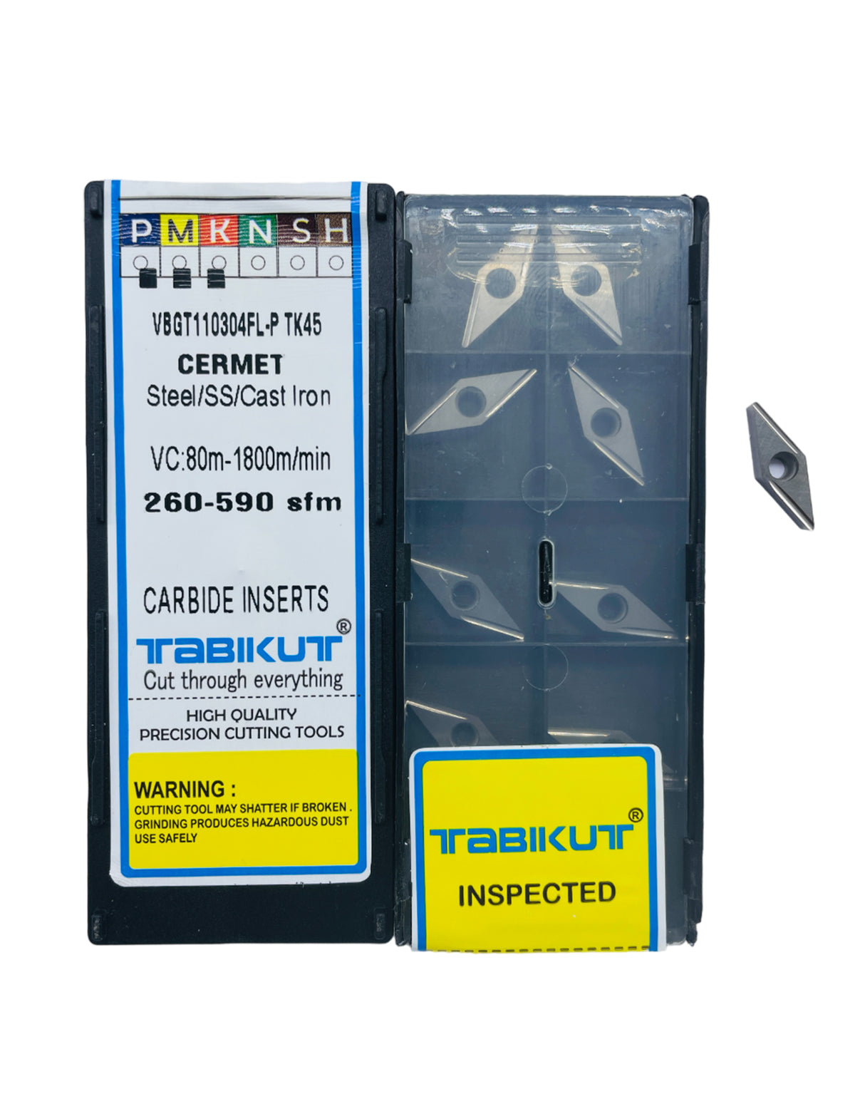 TK45 Cermet grade inserts