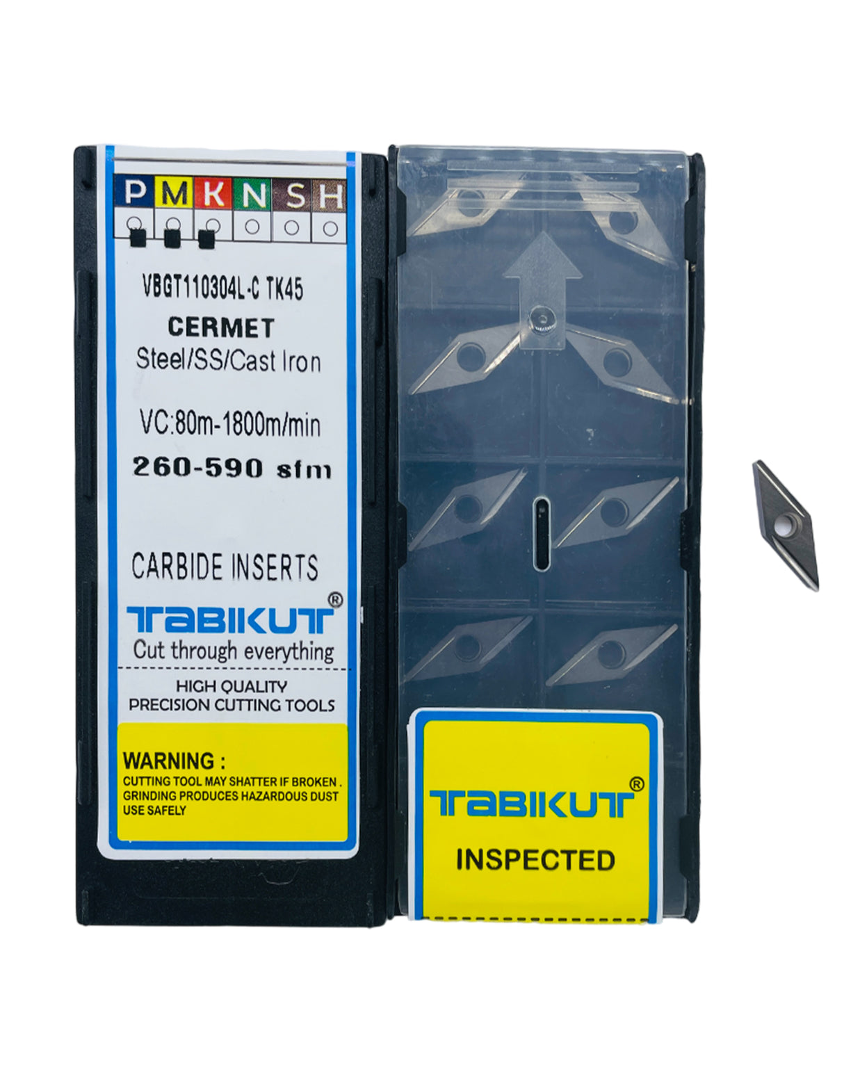 TK45 Cermet grade inserts