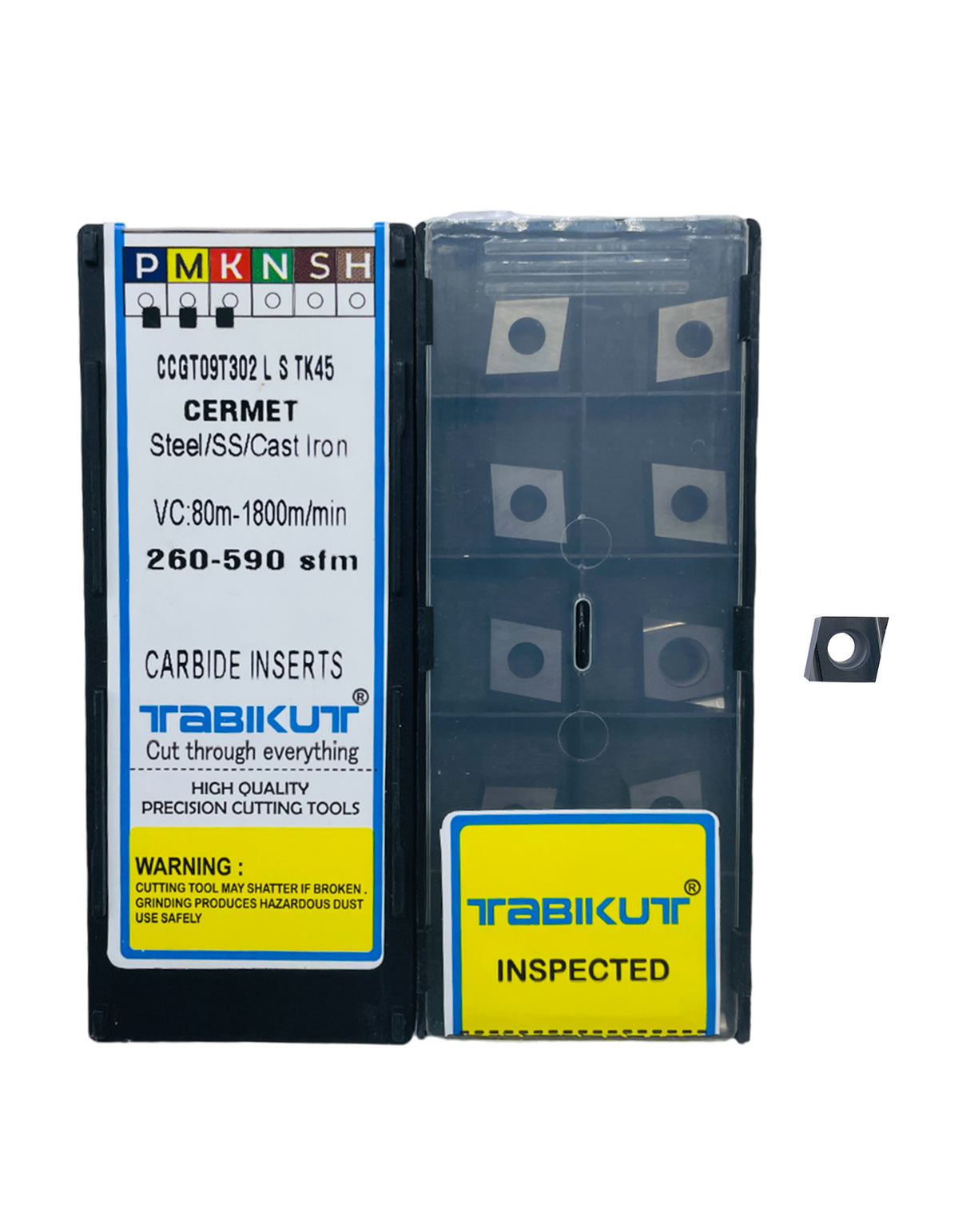 TK45 Cermet grade inserts