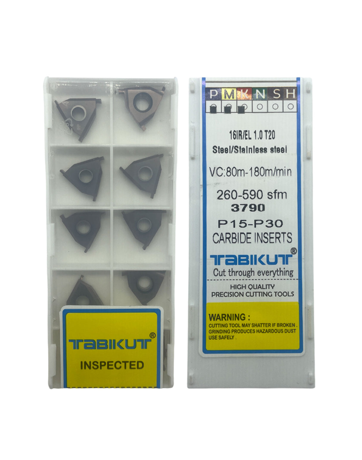 10 U LOCK grooving inserts