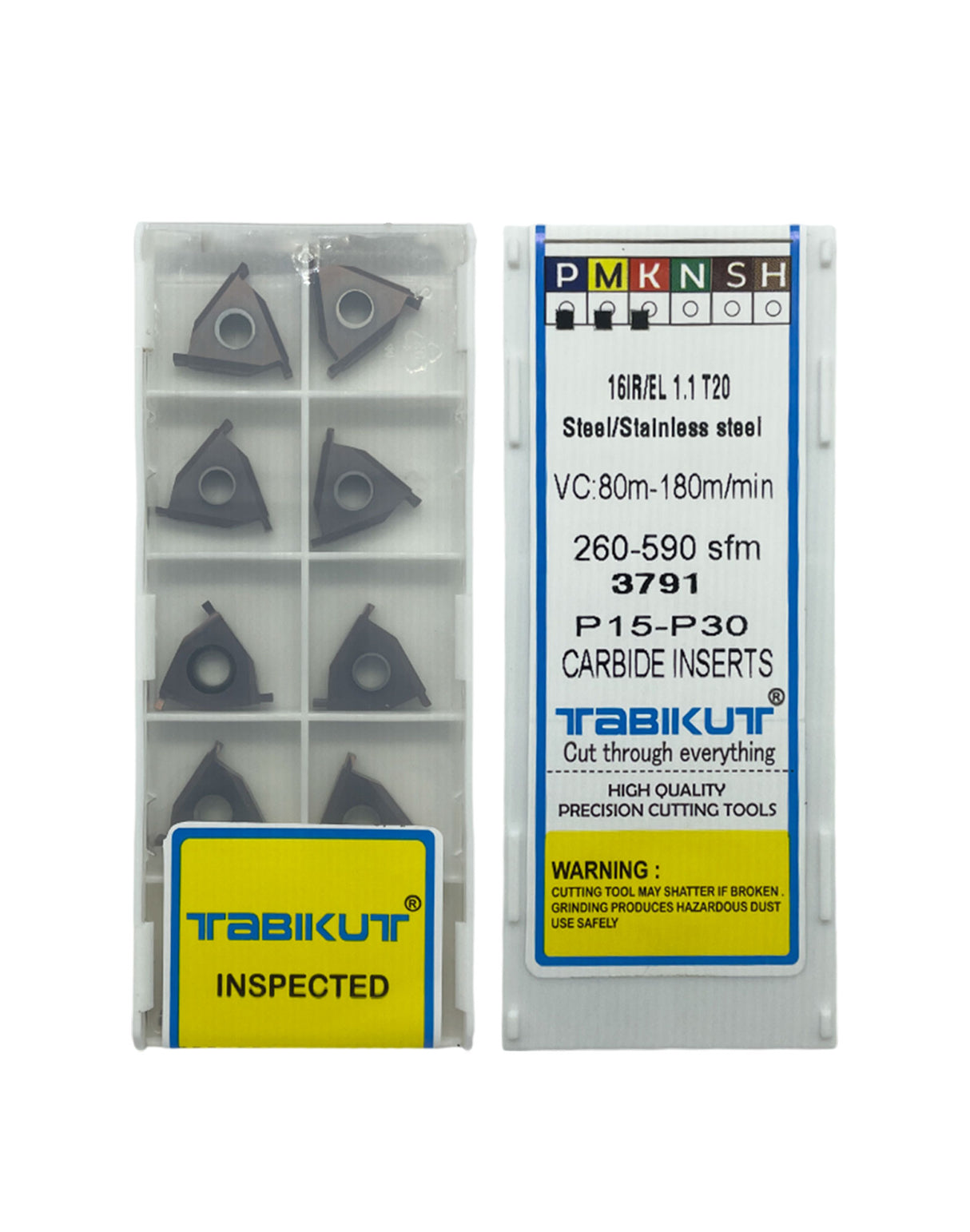 10 U LOCK grooving inserts