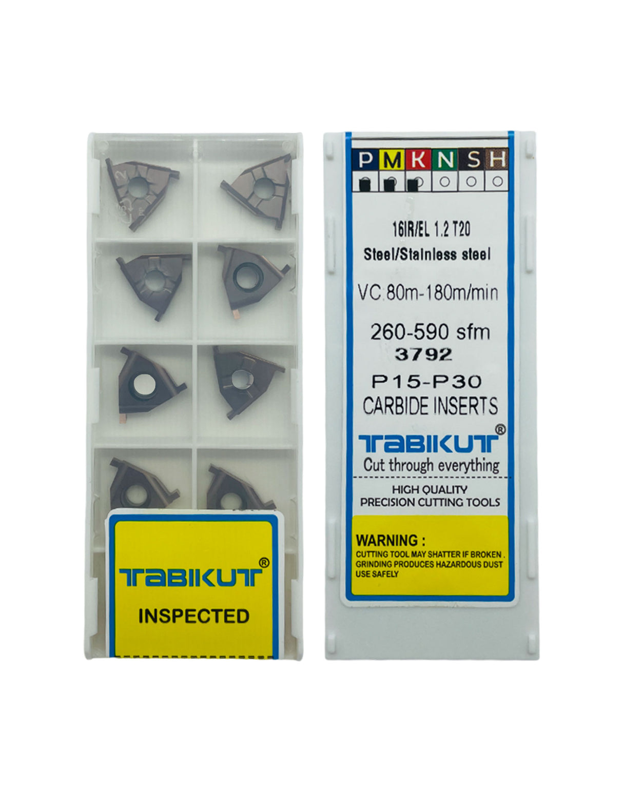 10 U LOCK grooving inserts