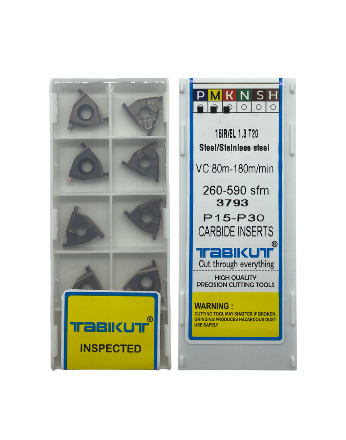 10 U LOCK grooving inserts