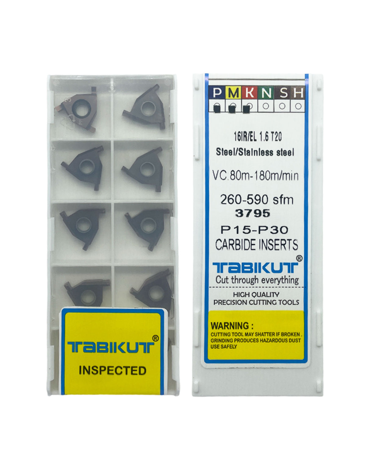 10 U LOCK grooving inserts