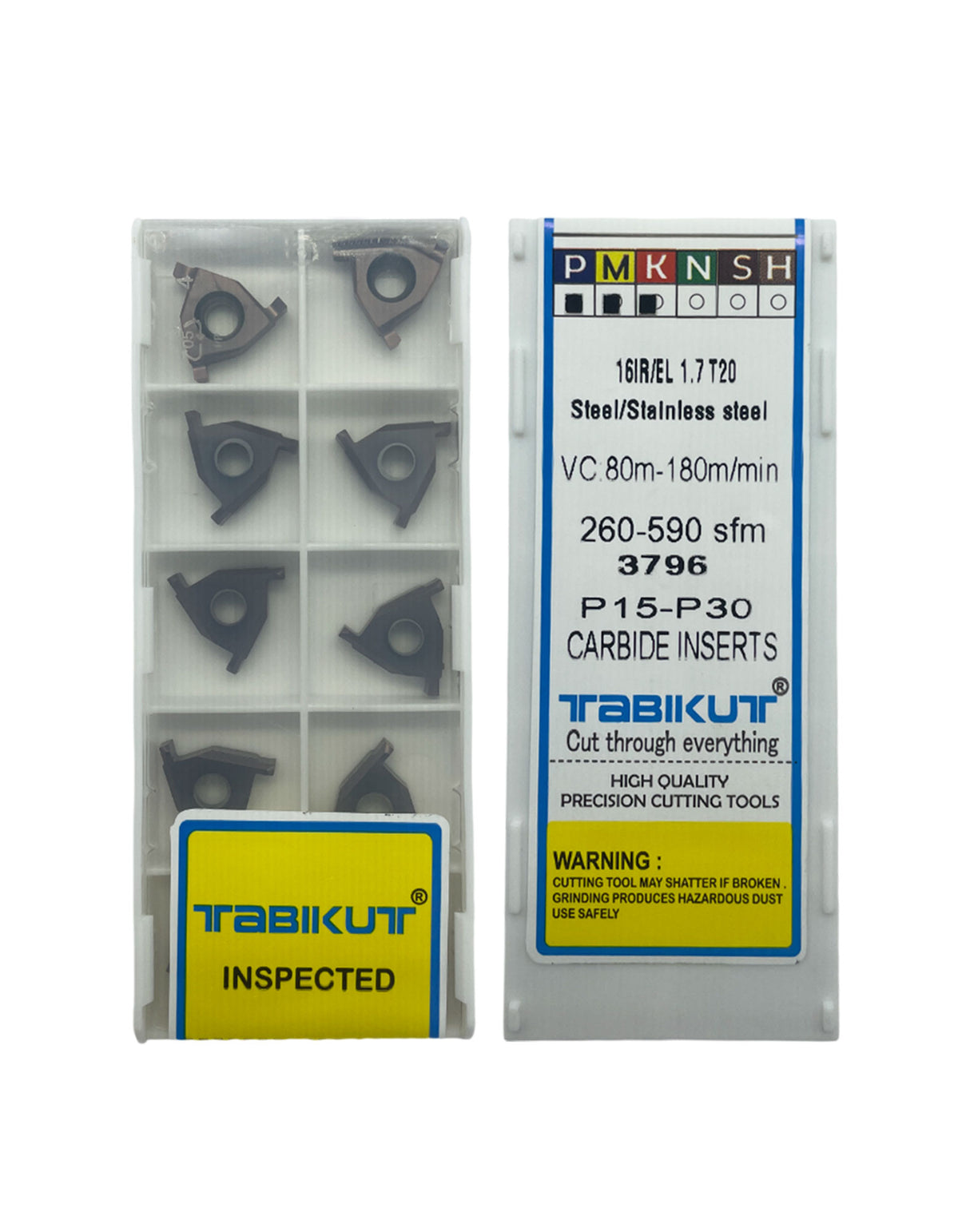 10 U LOCK grooving inserts