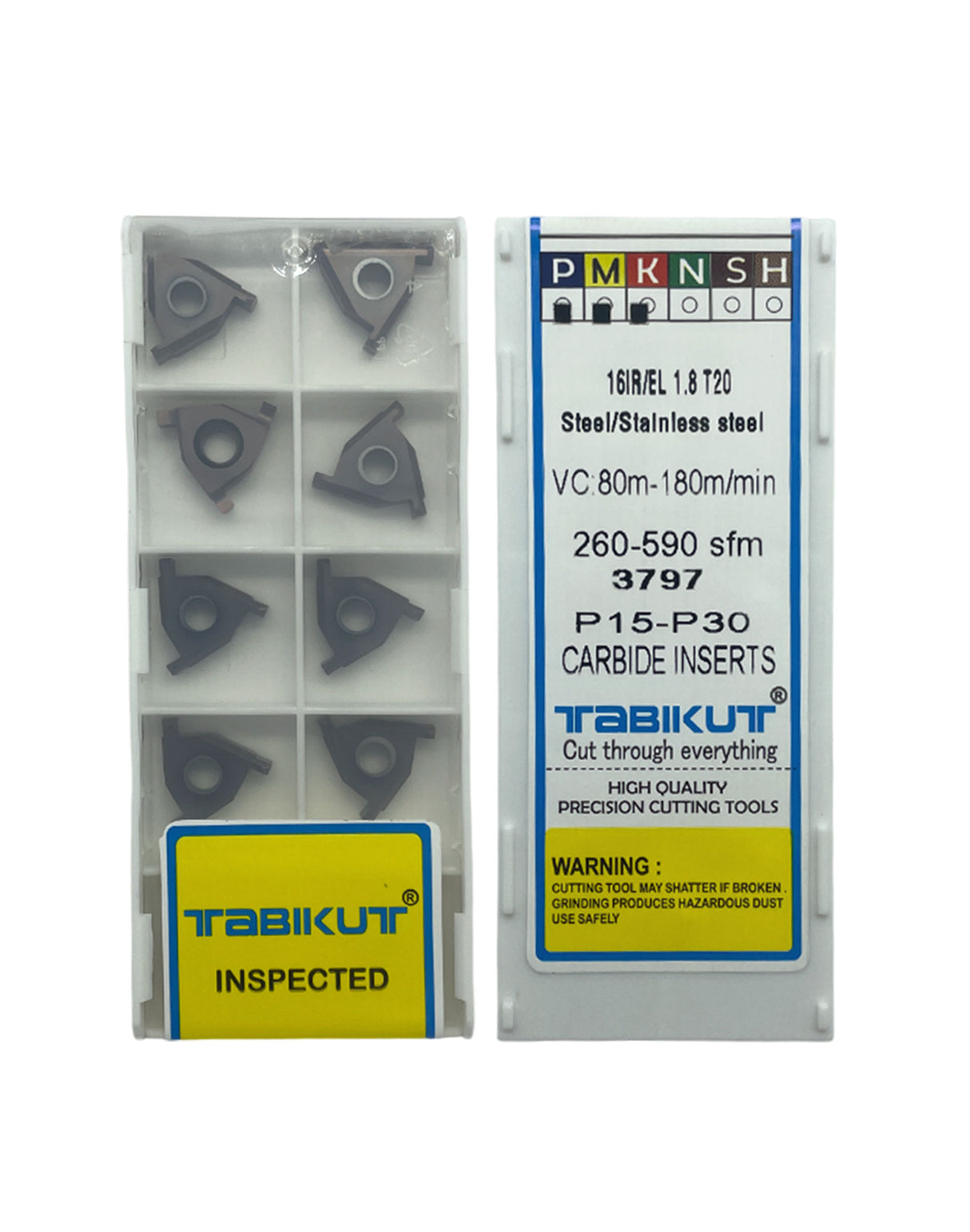 10 U LOCK grooving inserts