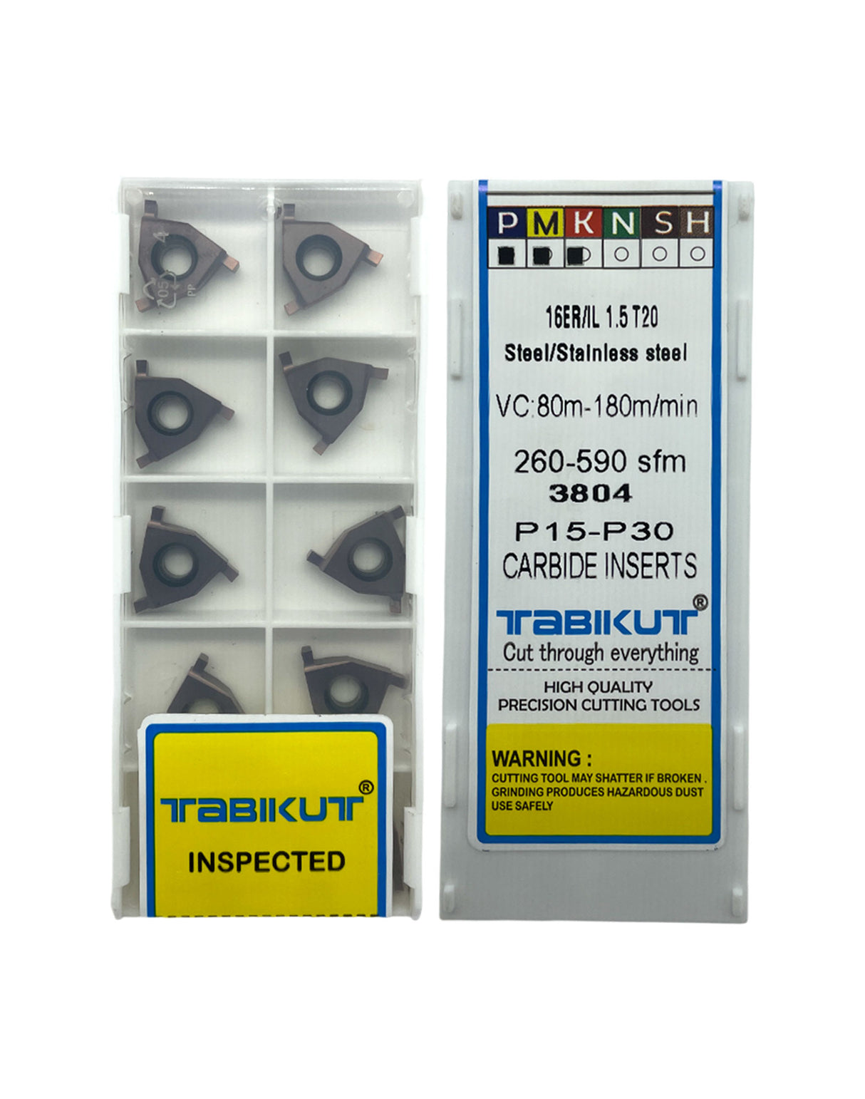 U Lock external grooving insert pack