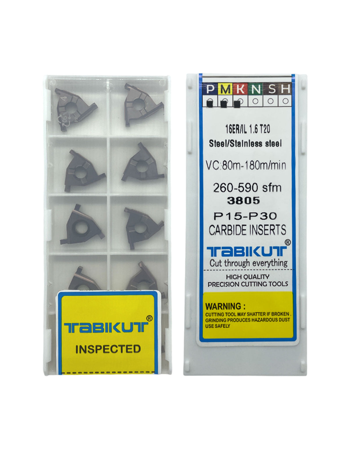 U Lock external grooving insert pack