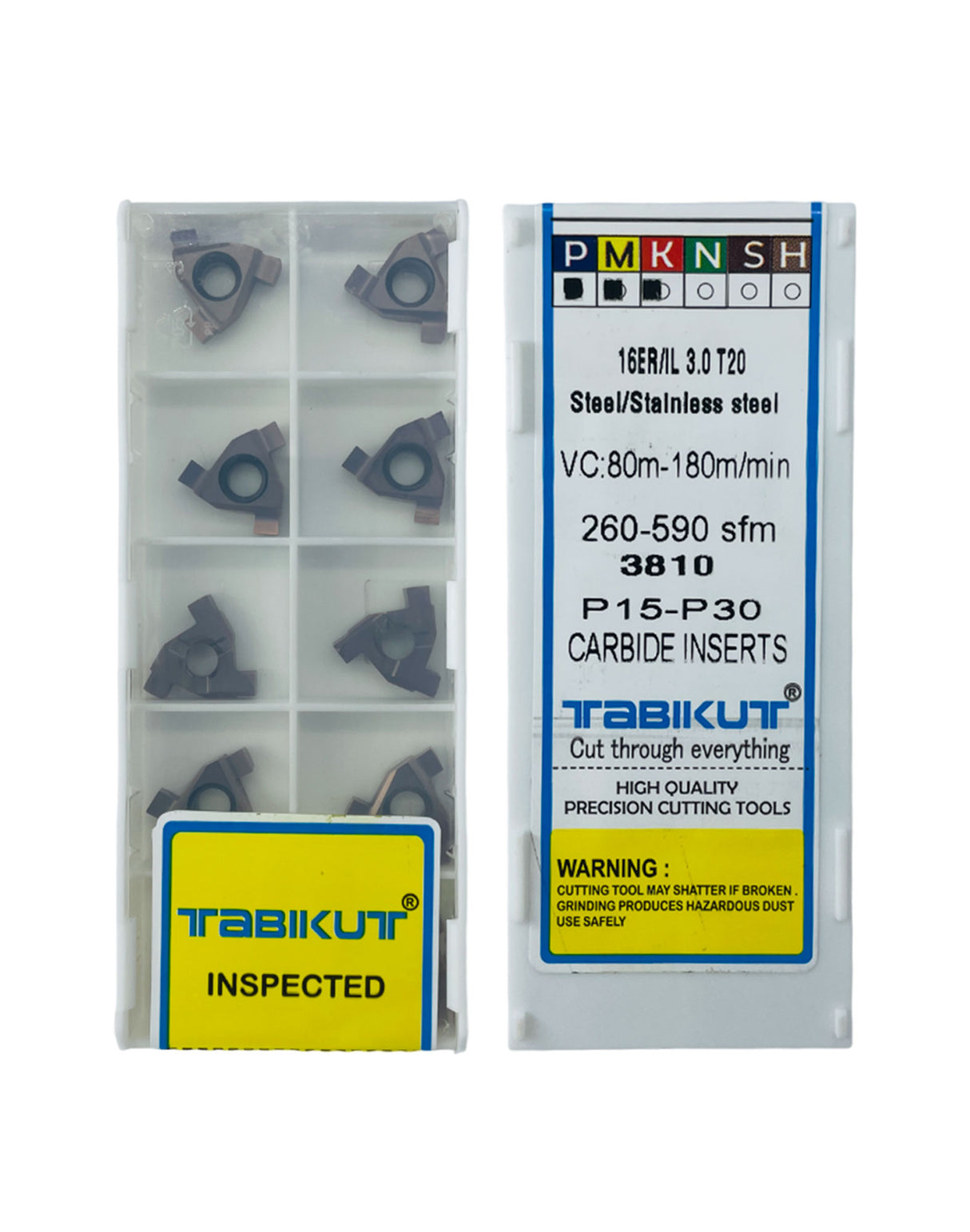 CNC U Lock grooving insert pack