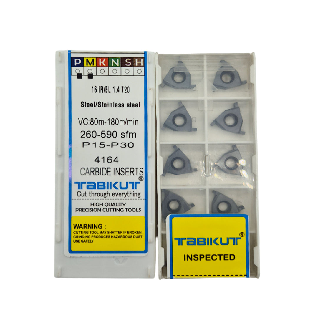 10 U LOCK grooving inserts