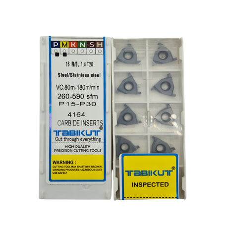 10 U LOCK grooving inserts