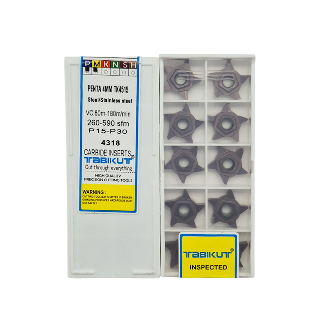 Packaging of Tabikut carbide inserts