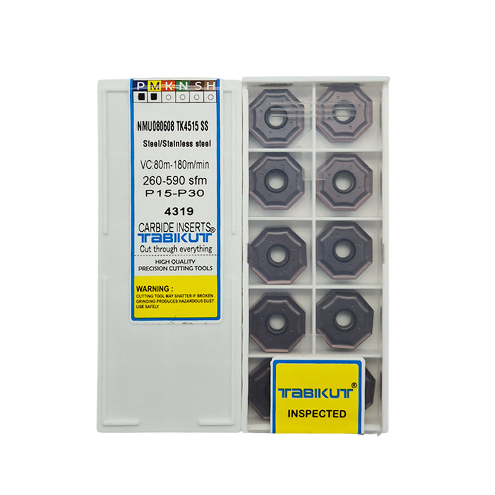 Box of Tabikut carbide inserts