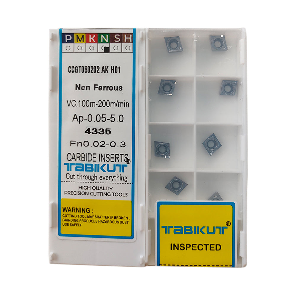 CCGT060202/04 AK H01 Tabikut Aluminium Insert pack of 10