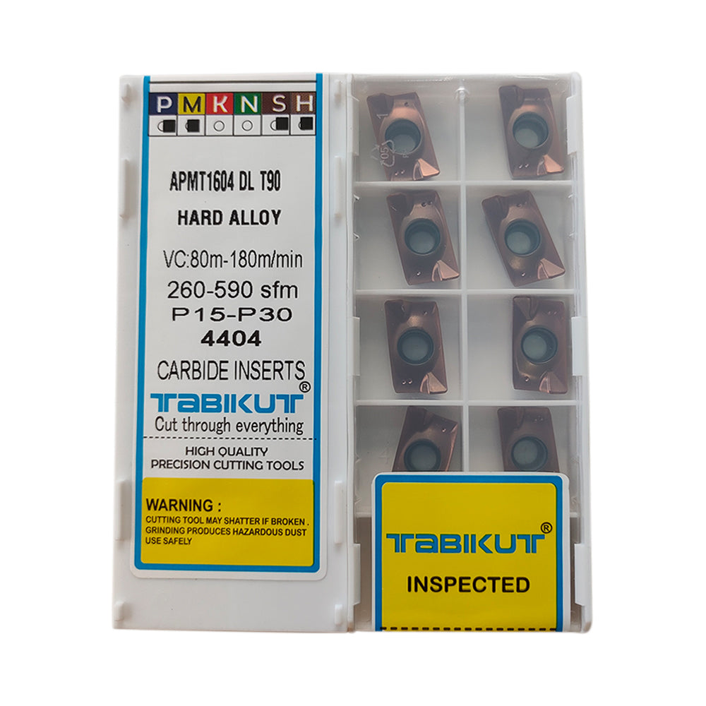 APMT1604 DL T90 grade Carbide Insert for hard alloy pack of 10