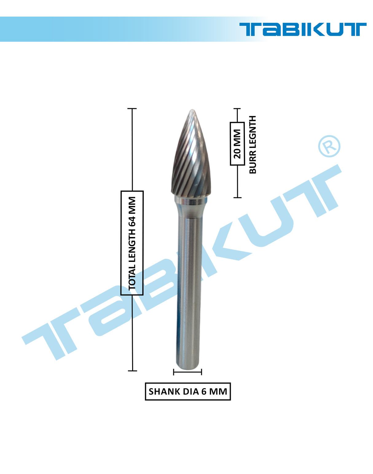 Metal burr tool