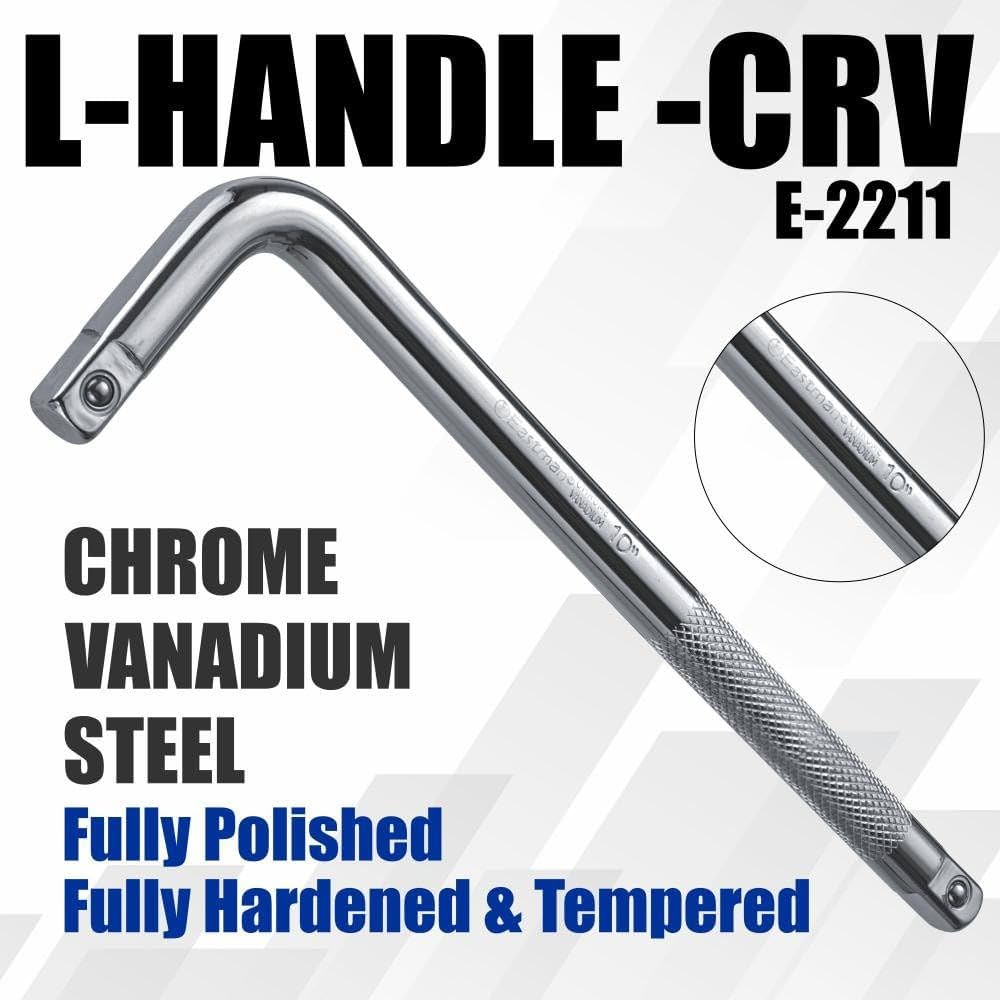 Chrome vanadium L handle tool