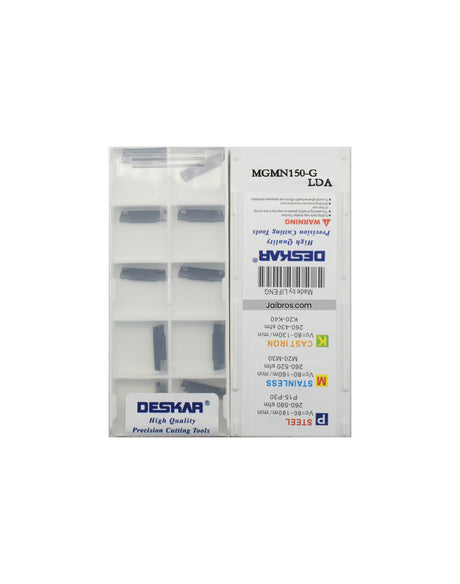 MGMN Grooving Inserts LDA Deskar Grooving Inserts