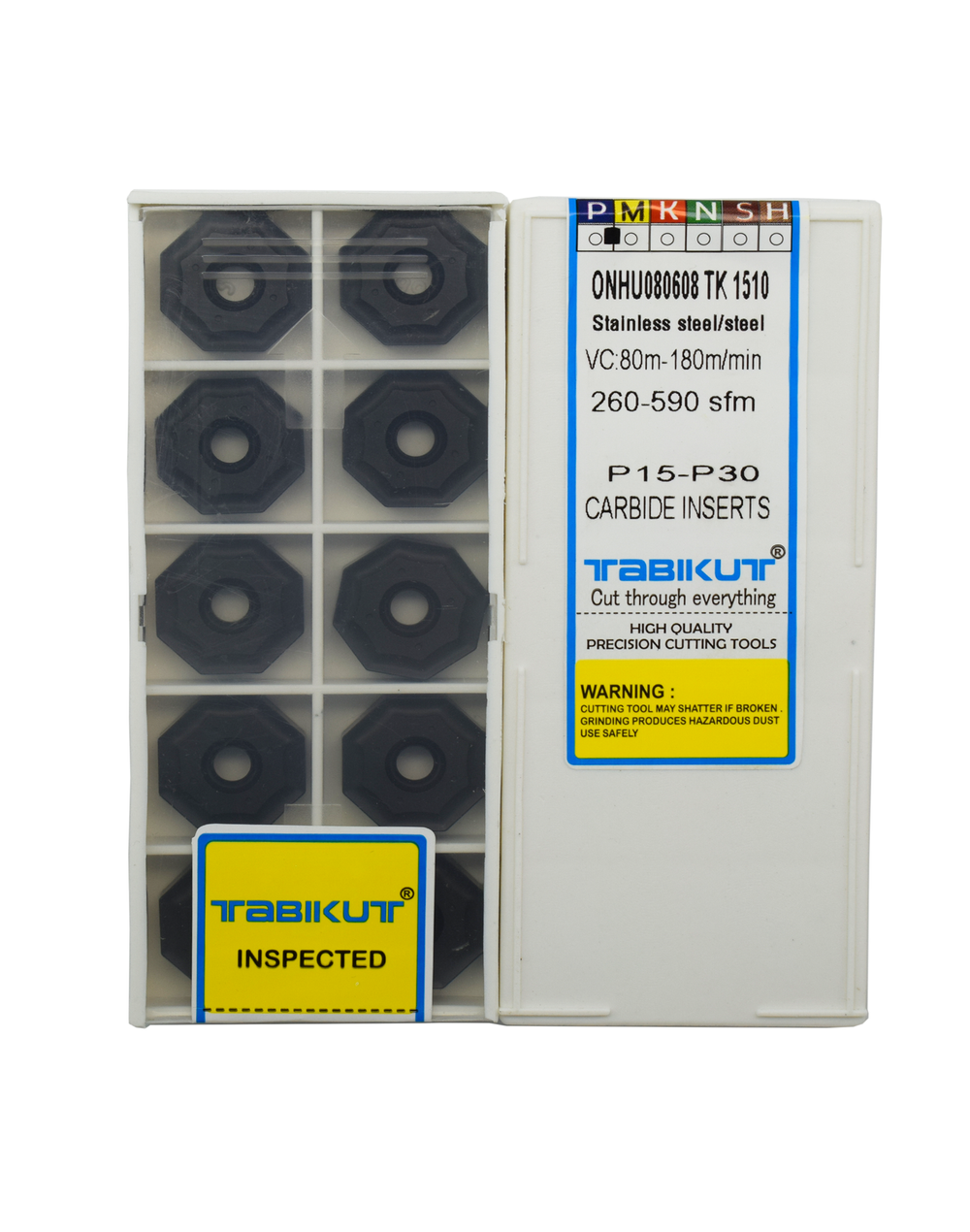 pack of 10 ONMU080608 TK1510 milling inserts