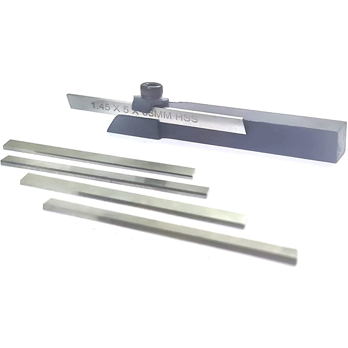Lathe parting tool kit, HSS