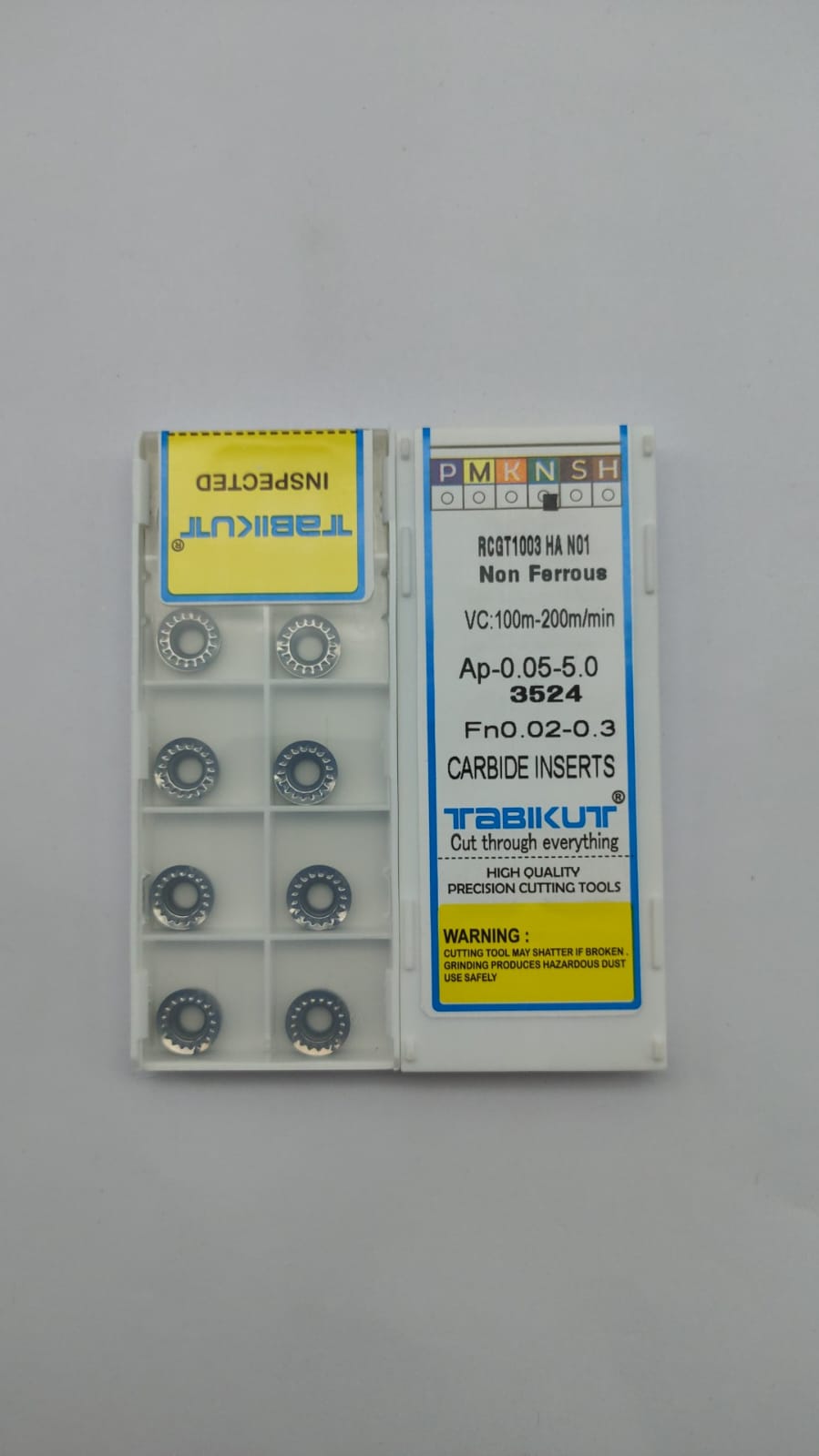 RCGT1204 carbide inserts