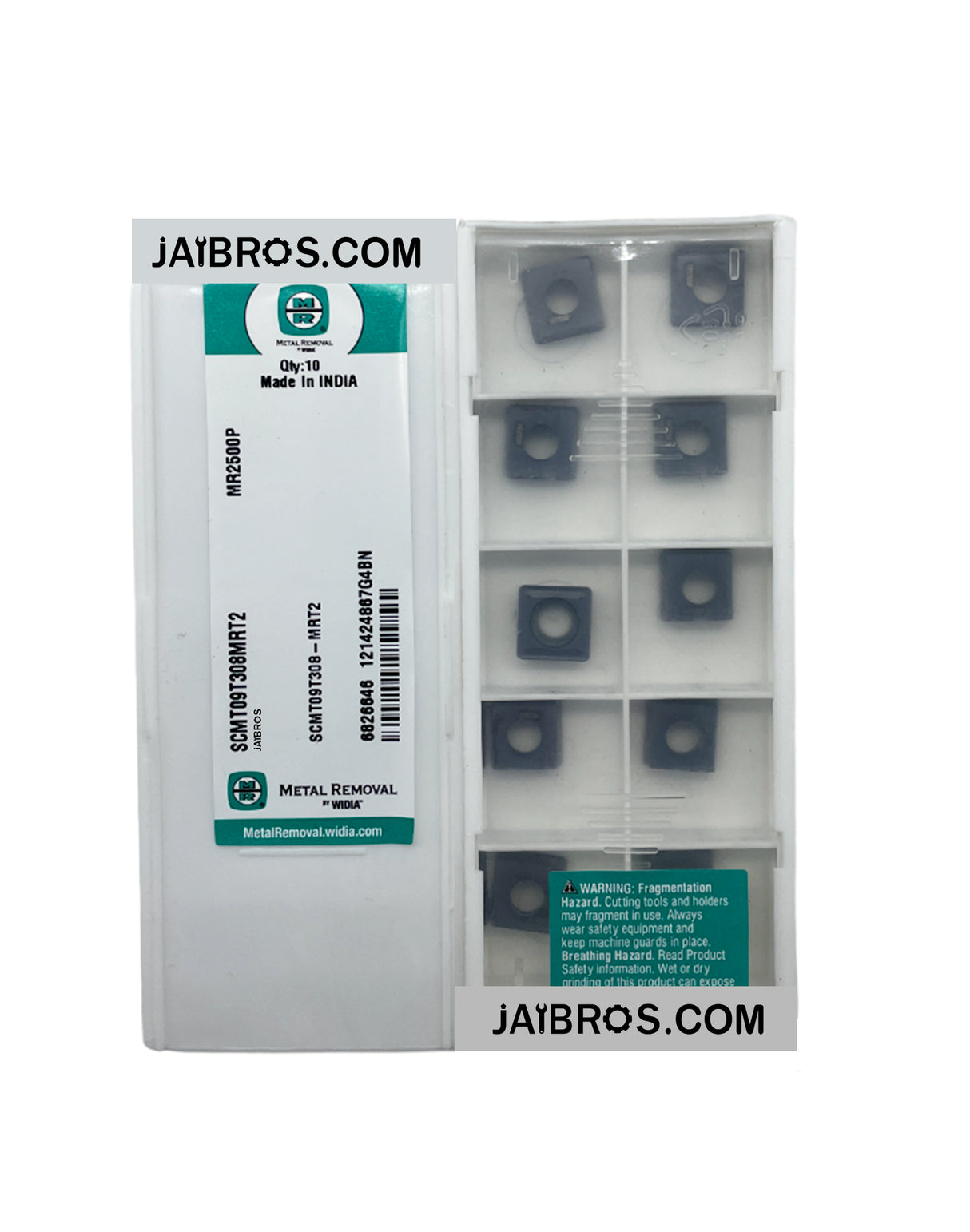 SCMT09T308 MR2500P widia Square Insert pack of 10