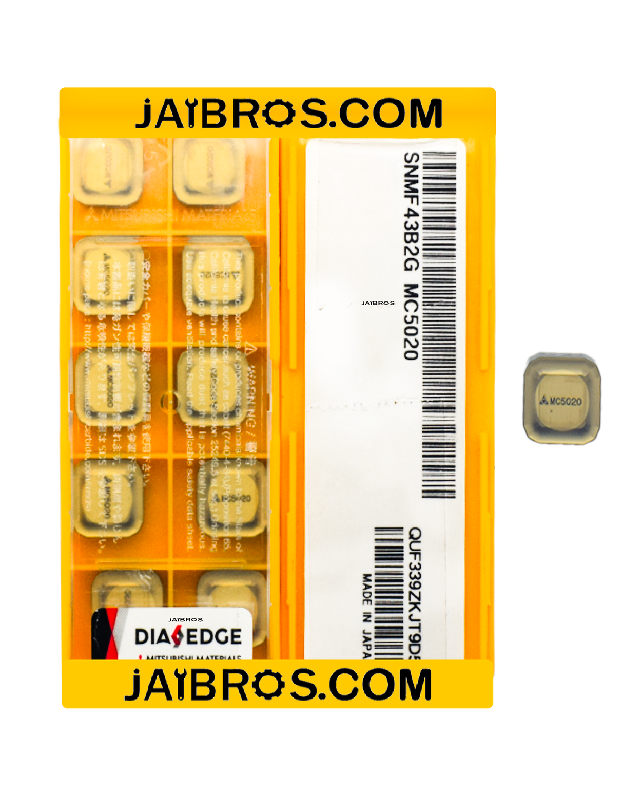 Carbide inserts for machining