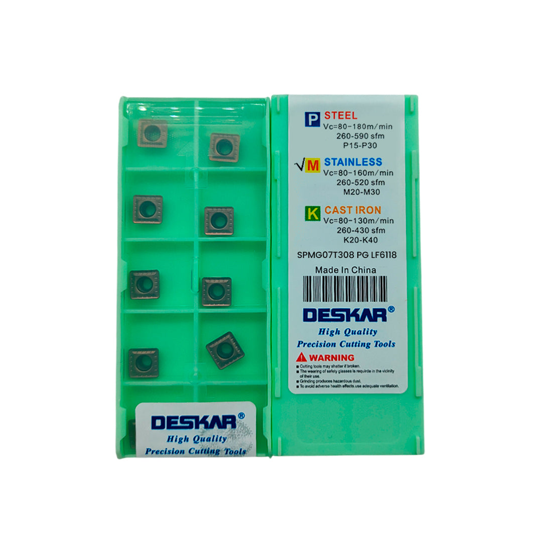 Deskar SPMG LF6018 pack of 10 drilling inserts shop now