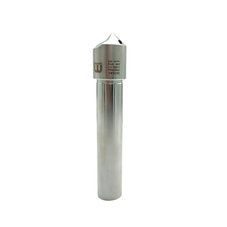 A silver-colored chamfer cutter